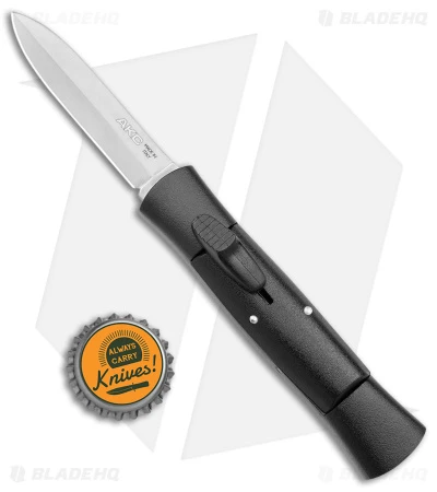 AKC 007 Concord OTF Automatic Knife Black (2.75" Satin Dagger) 4 AKC 007 Concord OTF Automatic Knife Black (2.75" Satin Dagger) - Image 4