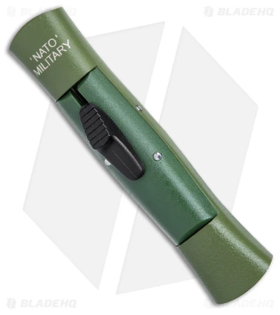 AKC 007 Concord NATO Military OTF Automatic Knife OD Green (2.75" Black Dagger) 2 AKC 007 Concord NATO Military OTF Automatic Knife OD Green (2.75" Black Dagger) - Image 2