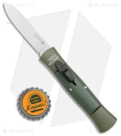 AKC 007 Concord NATO Military OTF Automatic Knife OD Green (2.75" Satin Flat) -Akc Sales Store AKC 007 Concord NATO Military OTF Auto OD Green Satin Flat BHQ 173565 jr bottlecap