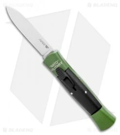 AKC Concord NATO Military OTF Automatic Knife Green/Black (2.75" Satin Flat)
