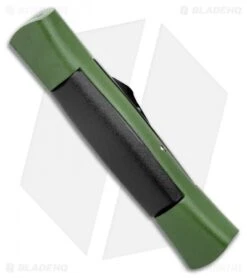 AKC Concord NATO Military OTF Automatic Knife Green/Black (2.75" Satin Flat) -Akc Sales Store AKC 007 Concord NATO Military OTF Automatic Knife Green Black 2.75 Satin Flat BHQ 33952 LS Side