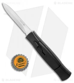AKC 007 Concord OTF Automatic Dagger Knife Black (3" Satin) -Akc Sales Store AKC 007 Concord OTF Automatic Dagger Knife Black 3 Satin BHQ 125257 LS Bottlecap jr
