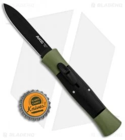 AKC Concord OTF Automatic Knife Green/Black (2.75" Black Flat) 7 AKC Concord OTF Automatic Knife Green/Black (2.75" Black Flat) -Akc Sales Store AKC 007 Concord OTF Green Black Flat GX 30500 jr bottlecap
