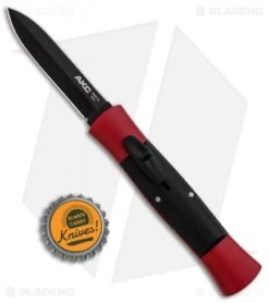 AKC 007 Concord OTF Automatic Dagger Knife Red/Black (2.75" Black) 7 AKC 007 Concord OTF Automatic Dagger Knife Red/Black (2.75" Black) -Akc Sales Store AKC 007 Concord OTF Red Black Dagger GX 30497 jr bottlecap