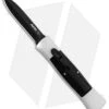 AKC 007 Concord OTF Automatic Dagger Knife White/Black (2.75" Black)