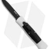 AKC 007 Concord OTF Automatic Knife White/Black (2.75" Black Flat)