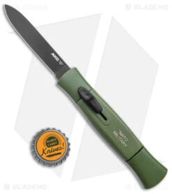 AKC 077 Concord OTF Automatic Knife NATO Military Green (3.25" Black Flat) 7 AKC 077 Concord OTF Automatic Knife NATO Military Green (3.25" Black Flat) -Akc Sales Store AKC 077 Concord OTF Auto NATO Military Green Black Flat BHQ 50796 jr bottlecap