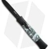 AKC 077 Concord OTF Automatic Knife Arctic Camo (3.25" Black Flat)