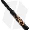 AKC 077 Concord OTF Automatic Knife Cheetah (3.25" Black Flat)