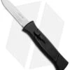AKC 777 Blackfinger Dagger OTF Automatic Knife Black (3.375" Satin)