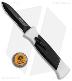 AKC 777 Blackfinger Dagger OTF Automatic Knife White/Black (3.375" Black) 7 AKC 777 Blackfinger Dagger OTF Automatic Knife White/Black (3.375" Black) -Akc Sales Store AKC 777 Blackfinger Dagger OTF White Black BHQ 82047 jr bottlecap