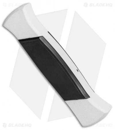 AKC 777 Blackfinger Dagger OTF Automatic Knife White/Black (3.375" Black) 3 AKC 777 Blackfinger Dagger OTF Automatic Knife White/Black (3.375" Black) - Image 3