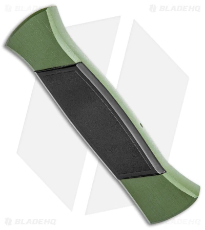 AKC 777 Blackfinger OTF Automatic Knife Green/Black (3.375" Black Flat) 3 AKC 777 Blackfinger OTF Automatic Knife Green/Black (3.375" Black Flat) - Image 3