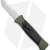AKC 777 Blackfinger OTF Automatic Knife Green/Black (3.375" Satin Tanto)