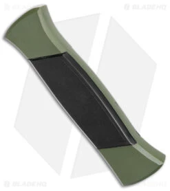 AKC 777 Blackfinger OTF Automatic Knife Green/Black (3.375" Satin Tanto) 6 AKC 777 Blackfinger OTF Automatic Knife Green/Black (3.375" Satin Tanto) -Akc Sales Store AKC 777 Blackfinger OTF Auto Green Black SW Tanto BHQ 152941 jr side
