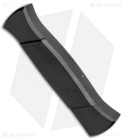 AKC 777 Blackfinger Tanto OTF Automatic Knife Black (3.375" Stonewash) 6 AKC 777 Blackfinger Tanto OTF Automatic Knife Black (3.375" Stonewash) -Akc Sales Store AKC 777 Blackfinger Tanto OTF Auto Black SW BHQ 87413 jr side 2