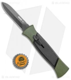 AKC 777 Green Blackfinger Dagger OTF Auto Brushed Aluminum (3.375" Black) 7 AKC 777 Green Blackfinger Dagger OTF Auto Brushed Aluminum (3.375" Black) -Akc Sales Store AKC 777 Green Blackfinger Dagger OTF Auto Brushed Aluminum Black BHQ 87411 jr bottlecap