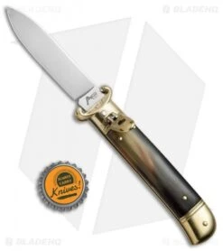 AKC Shot Puller 8" Lever Lock Italian Auto Brazilian W/ Brass (3.2" Polish Flat) 7 AKC Shot Puller 8" Lever Lock Italian Auto Brazilian W/ Brass (3.2" Polish Flat) -Akc Sales Store AKC 8in Shot Puller LL Brazilian Horn Brass BP 19886 jr bottlecap