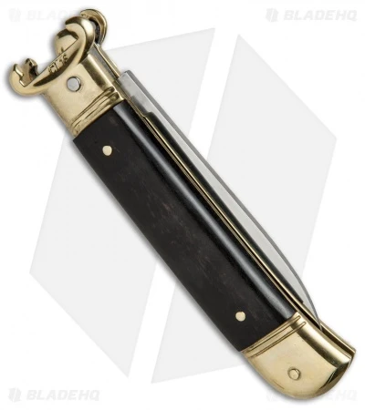 AKC Shot Puller 8" Lever Lock Italian Auto Ebony W/ Brass (3.2" Polish Flat) 3 AKC Shot Puller 8" Lever Lock Italian Auto Ebony W/ Brass (3.2" Polish Flat) - Image 3