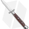 AKC 9" Bayonet Automatic Swinguard Italian Stiletto Snakewood (4" Satin)