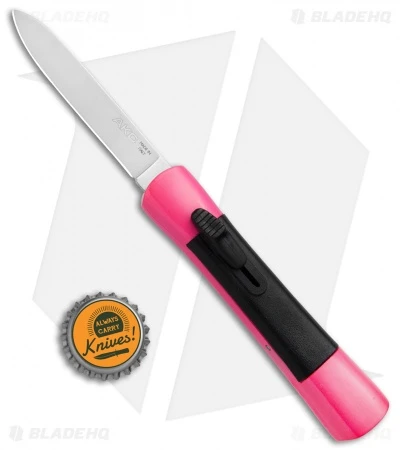 AKC Concord Dagger OTF Automatic Knife Hot Pink (3.25" Satin) 4 AKC Concord Dagger OTF Automatic Knife Hot Pink (3.25" Satin) - Image 4