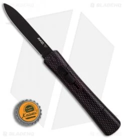 AKC Concord OTF Automatic Knife Full Sim Carbon Fiber (3.25" Black Flat) 7 AKC Concord OTF Automatic Knife Full Sim Carbon Fiber (3.25" Black Flat) -Akc Sales Store AKC Concord Full Sim Carbon Fiber Black Flat BHQ 90292 er bottlecap