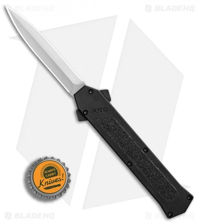 AKC F-16 D/A OTF Automatic Knife Black Aluminum (3.3" Satin) 4 AKC F-16 D/A OTF Automatic Knife Black Aluminum (3.3" Satin) - Image 4
