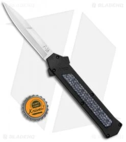 AKC F-16 D/A Bayonet OTF Automatic Knife Weave (3.3" Satin) -Akc Sales Store AKC F 16 DA Bayo OTF Auto Knife Weave Satin BHQ 131607 jr bottlecap