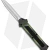 AKC F-16 D/A Dagger OTF Automatic Knife Green Camo (3.3" Satin)