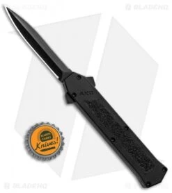 AKC F-16 D/A Dagger OTF Automatic Knife Black (3.3" Black) 7 AKC F-16 D/A Dagger OTF Automatic Knife Black (3.3" Black) -Akc Sales Store AKC F 16 DA Dagger OTF Auto Black Black GX 33364 jr bottlecap