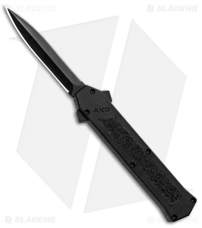 AKC F-16 D/A Dagger OTF Automatic Knife Black (3.3" Black) 1 AKC F-16 D/A Dagger OTF Automatic Knife Black (3.3" Black)
