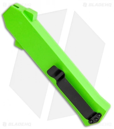 AKC F-16 D/A Dagger OTF Automatic Knife Neon Green (3.3" Satin) 3 AKC F-16 D/A Dagger OTF Automatic Knife Neon Green (3.3" Satin) - Image 3
