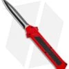AKC F-16 D/A Dagger OTF Automatic Knife Red (3.3" Two Tone)