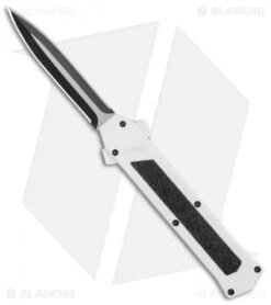 AKC F-16 D/A Dagger OTF Automatic Knife White (3.3" Two Tone)