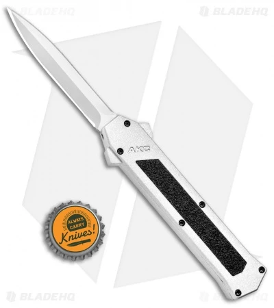 AKC F-16 D/A Dagger OTF Automatic Knife White (3.3" Satin) 4 AKC F-16 D/A Dagger OTF Automatic Knife White (3.3" Satin) - Image 4