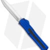AKC F-20 D/A Dagger OTF Automatic Knife Blue Aluminum (3.6" Satin)