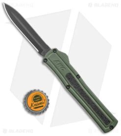 AKC F-20 D/A Dagger OTF Automatic Knife OD Green Aluminum (3.55" Black) 7 AKC F-20 D/A Dagger OTF Automatic Knife OD Green Aluminum (3.55" Black) -Akc Sales Store AKC F 20 DA Dagger OTF Auto OD Green Black BHQ 146285 jr bottlecap