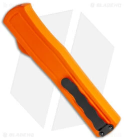 AKC F-20 D/A Drop Point OTF Automatic Knife Orange Aluminum (3.6" Satin) 6 AKC F-20 D/A Drop Point OTF Automatic Knife Orange Aluminum (3.6" Satin) -Akc Sales Store AKC F 20 DA Dagger OTF Auto Orange Satin BHQ 140491 jr side