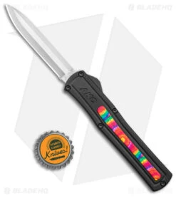 AKC F-20 D/A Dagger OTF Automatic Knife /w Tie Dye Inlay (3.5" Satin) 7 AKC F-20 D/A Dagger OTF Automatic Knife /w Tie Dye Inlay (3.5" Satin) -Akc Sales Store AKC F 20 DA SP OTF Auto Black Tie Dye Inlay Satin BHQ 152893 jr bottlecap
