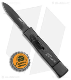 AKC Minion Concord OTF Automatic Knife Black (2.3" Black Dagger) -Akc Sales Store AKC Minion Concord OTF Auto Black Black Dagger BHQ 173567 jr bottlecap