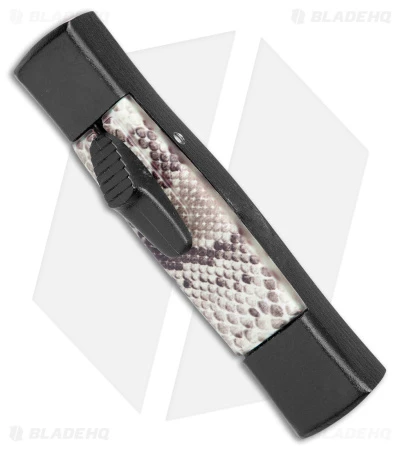 AKC Minion Concord OTF Automatic Knife Snake Skin (2.3" Black Dagger) 2 AKC Minion Concord OTF Automatic Knife Snake Skin (2.3" Black Dagger) - Image 2