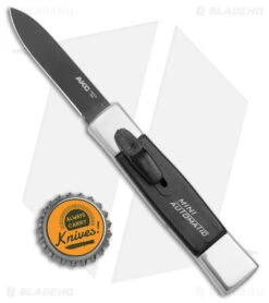 AKC Minion Concord OTF Automatic Knife Polish/Black (2.3" Black Spear Point) 7 AKC Minion Concord OTF Automatic Knife Polish/Black (2.3" Black Spear Point) -Akc Sales Store AKC Minion Concord Polish Black OTF Auto Black Flat GX 41034 jr bottlecap