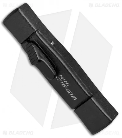 AKC Minion Concord Dagger OTF Automatic Knife Black (2.3" Gold Dagger) 2 AKC Minion Concord Dagger OTF Automatic Knife Black (2.3" Gold Dagger) - Image 2