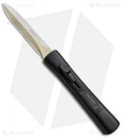 AKC Concord OTF Automatic Knife Black (3.25" Gold Dagger)