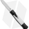 AKC 077 Concord OTF Automatic Knife Black/White (3.25" Satin Flat)