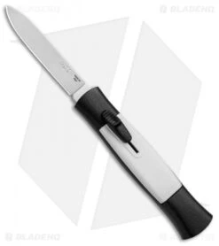 AKC 077 Concord OTF Automatic Knife Black/White (3.25" Satin Flat)