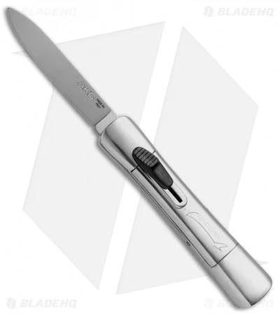 AKC Concord OTF Automatic Knife Silver (3.25" Satin) 1 AKC Concord OTF Automatic Knife Silver (3.25" Satin)
