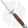 Bolster AKC 9" Automatic Italian Stiletto Snakewood (4" Satin Bayonet)