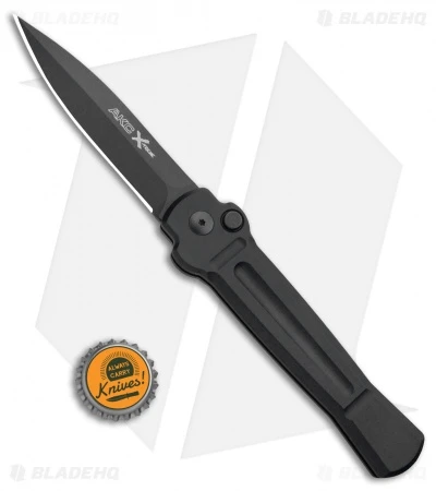 AKC X-treme Ace Automatic Knife Black (3.6" Black) 4 AKC X-treme Ace Automatic Knife Black (3.6" Black) - Image 4