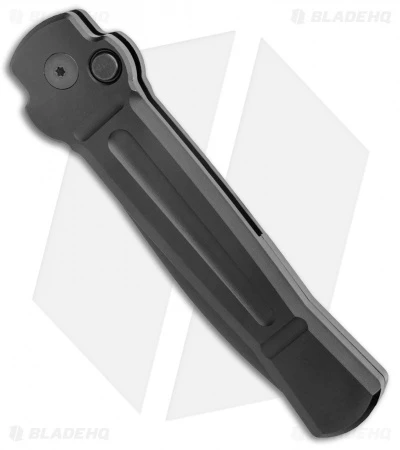 AKC X-treme Ace Automatic Knife Black (3.6" Black Two Tone) 2 AKC X-treme Ace Automatic Knife Black (3.6" Black Two Tone) - Image 2